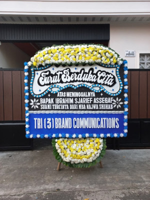 Papan Bunga Duka di Rejasari